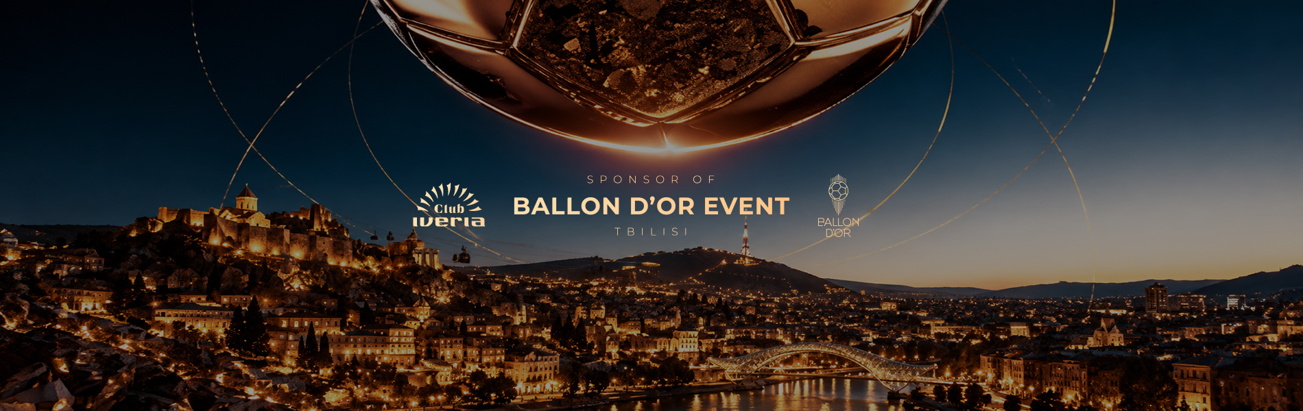 Club Iveria — sponsor of the Ballon d’Or event in Tbilisi